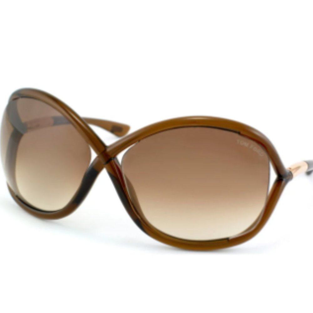 tom ford women's "whitney" oversized butterfly sunglasses